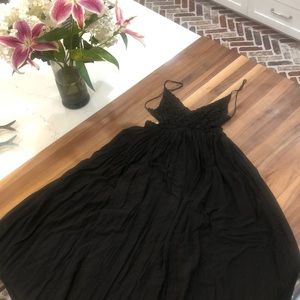 Latiste Backless Spaghetti Strap Maxi Dress